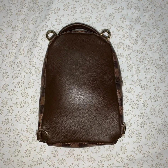 SALE ~ Custom made Authentic LV Damier Ebene canvas backpack  display picture 3